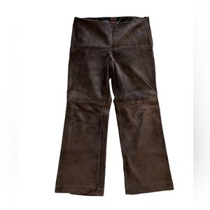 Danier leather suede pants